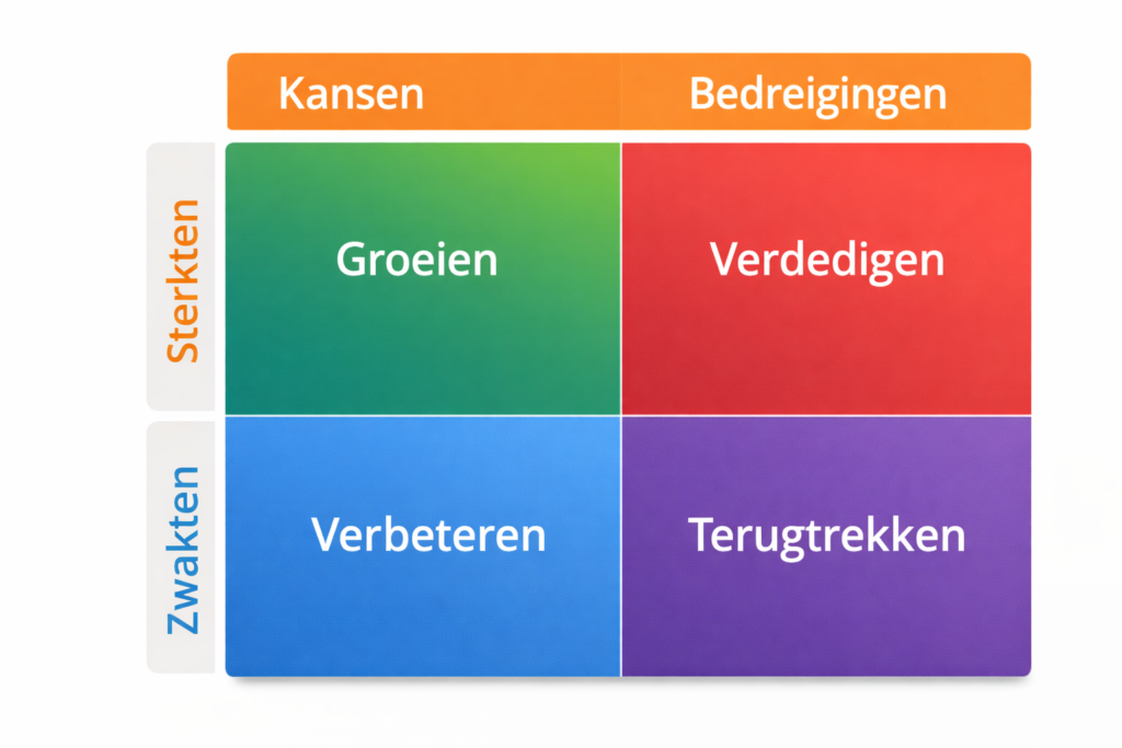 Strategie confrontatiematrix