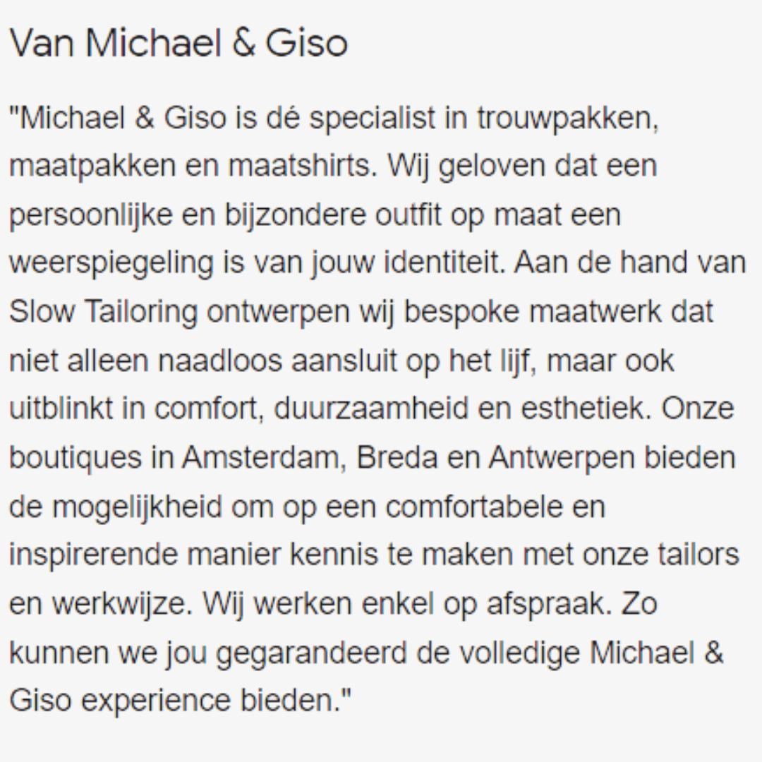 Bedrijfsomschrijving Google Mijn Bedrijf