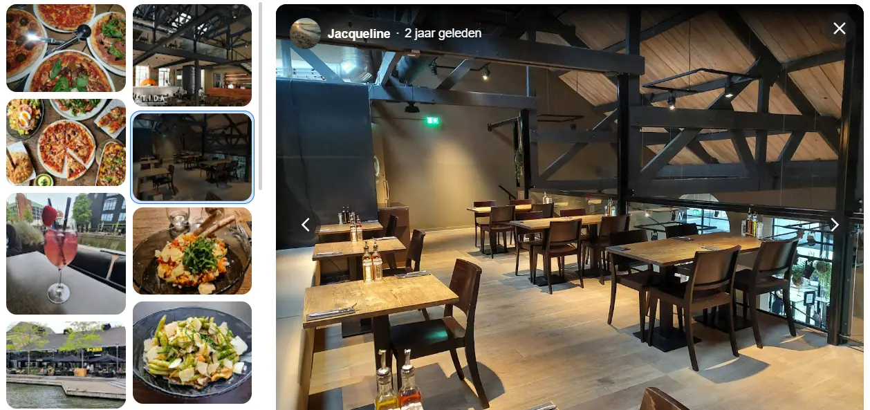 Foto's in Google Mijn Bedrijf