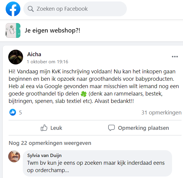 Leveranciers vinden voor je eigen webshop