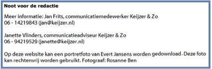 Noot voor redactie