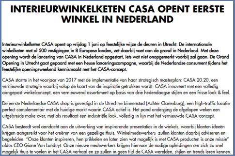 Persbericht evenement