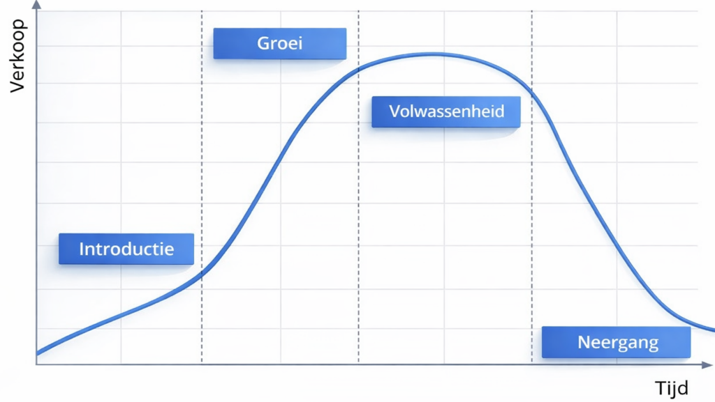Productlevenscyclus fases