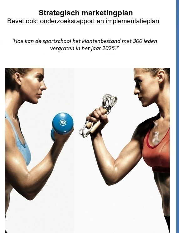 Strategisch marketingplan voorbeeld