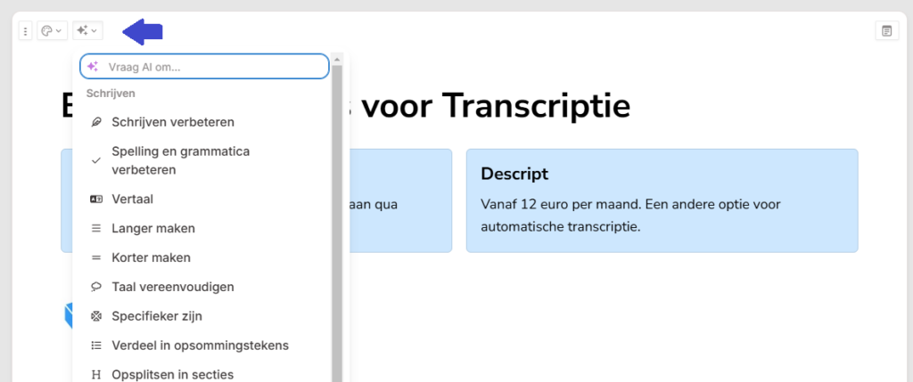 prompts meegeven in je presentatie